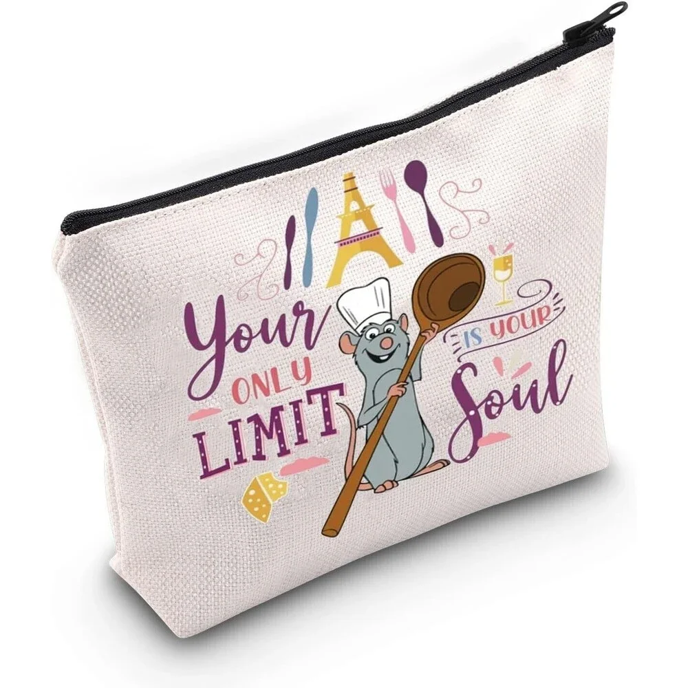 Your Only Limit Is Your Soul Ratatouille Cosmetic Pencil Bag Remy inspired